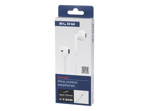 32-813# Słuchawki blow b-17 white douszne jack 3,5mm"