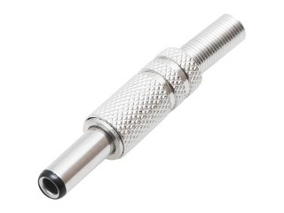 3298# Wtyk dc 2,5/5,5 /14 metal