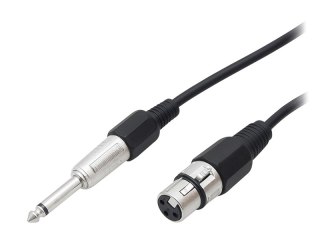4362# Przyłącze wtyk 6,3mn-wtyk mikrofonowy xlr 5m
