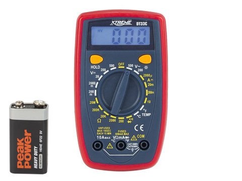 50-035# Miernik cyfrowy dt33c xtreme`