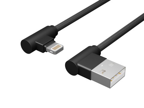 66-119# Przyłącze usb a -iphone 1,0m kątowe blister