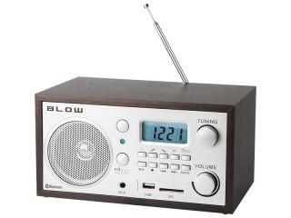 77-531# Radio przenośne analogowe fm bt blow ra2 retro