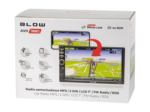 78-219# Radio blow avh-9810 2din 7"