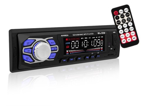 78-269# Radio blow avh-8624 rds mp3/usb/micro sd/bluetooth fm/am"
