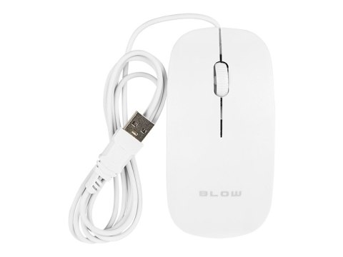 84-031# Mysz optyczna blow mp-30 usb biała"