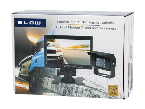 78-600# Kamera cofania blow bvs-549 + monitor 7 bus tir