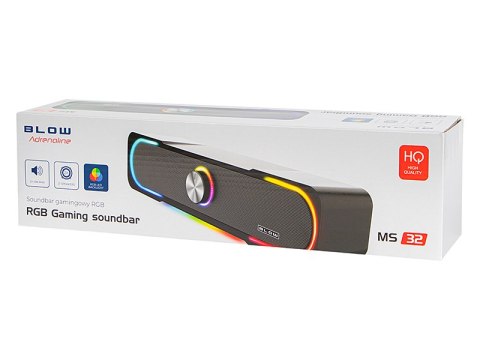 66-404# Głośniki komputerowe ms-32 soundbar rgb