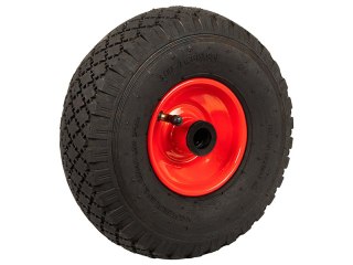 69-021# Koło 26cm do taczki wózka 260x85 3.00/4 czerwone