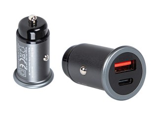 75-726# Ładowarka samochodowa 2x usb-a+usb-c 30w g30c"