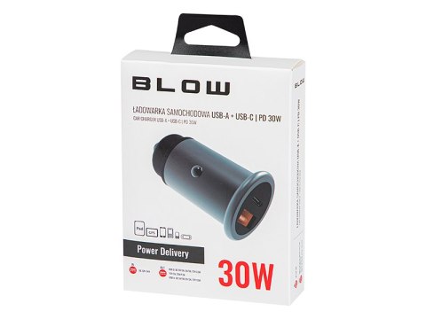 75-726# Ładowarka samochodowa 2x usb-a+usb-c 30w g30c"