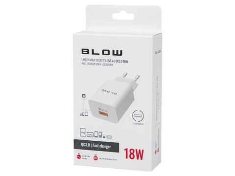 76-022# Ładowarka sieciowa gniazdo usb qc3.0 18w
