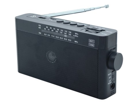 77-539# Radio przenośne analogowe am/fm blow ra9 czarne