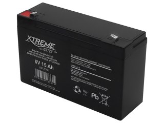 82-204# Akumulator żelowy 6v 15ah xtreme 151x94x51_4,8"