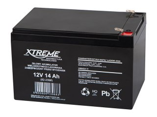 82-239# Akumulator żelowy 12v 14ah xtreme 152x100x95_6,5