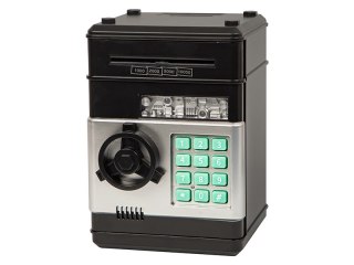 44-706# Sejf kasetka na zamek elektroniczny sb-06 czarny"
