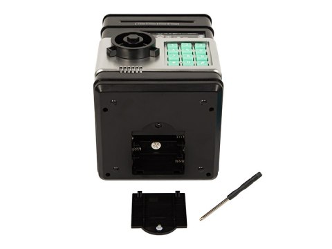 44-706# Sejf kasetka na zamek elektroniczny sb-06 czarny"