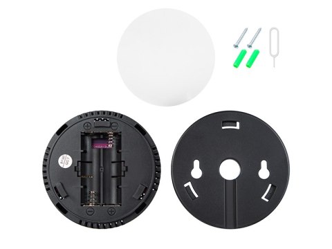 50-628# Detektor czujnik czadu tc30 2xaa wifi tuya czarny