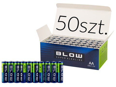 82-652# Bateria blow super alkaline aa lr6 50szt