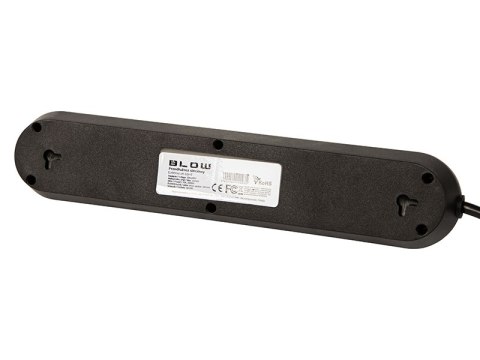 98-220# Przedłużacz sieciowy ps-430 4-gniazda 3xusb 3m czarny 3x1mm