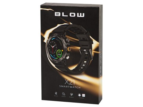 89-011# Smartwatch blow x21 czarny z latarką