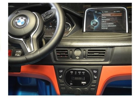 Auto Na Akumulator Nowe BMW X6M SUV Światła LED MP3 Czerowne Lakierowane