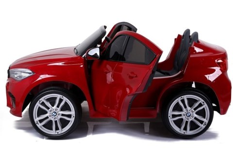 Auto Na Akumulator Nowe BMW X6M SUV Światła LED MP3 Czerowne Lakierowane