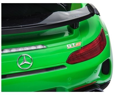 Auto Pojazd Na Akumulator Mercedes GT R Dla Dzieci Światła LED MP3 Zielony