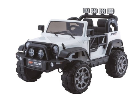 Auto na Akumulator Jeep HP012 Dla Dzieci Światła LED MP3 Białe
