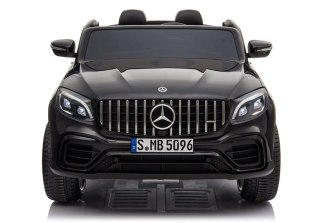 Auto na Akumulator Mercedes GLC 63S Dwuosobowy LED MP4 Czarny Lakierowany