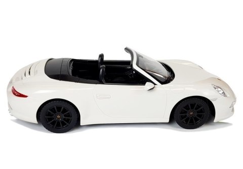 Auto Porsche 911 Carrera S Samochód Zdalnie Sterowane RC Rastar Białe 1:12