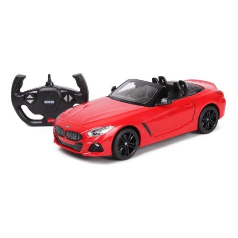 Samochód Zdalnie Sterowany R/C BMW Z4 Roadster Rastar 1:14 Czerwone