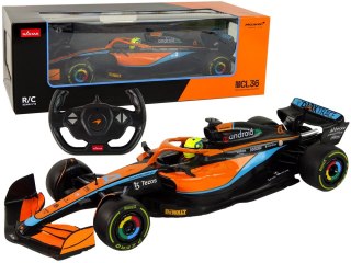 Auto Wyścigowe McLaren F1 Zdalnie Sterowany RC Rastar Pomarańczowy 1:12