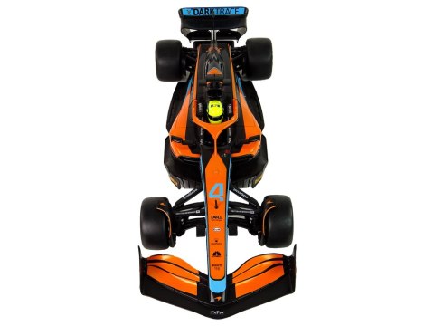 Auto Wyścigowe McLaren F1 Zdalnie Sterowany RC Rastar Pomarańczowy 1:12