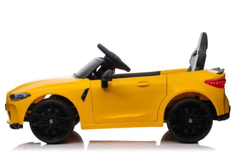 Auto Na Akumulator Bmw M4 Zółte