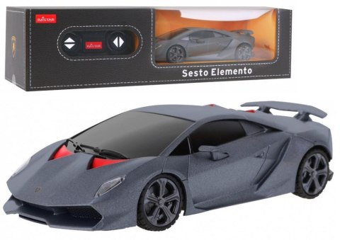 Auto Sportowe RC Zdalnie Sterowane Lamborghini Sesto Elemento Szare 1:24