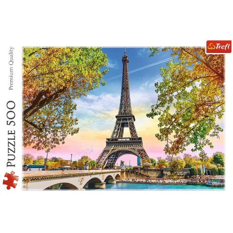 Puzzle - 500 - Romantyczny Paryż - Trefl 37330