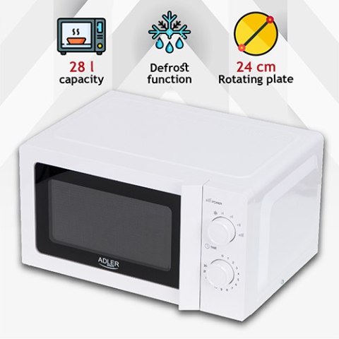 AD 6205 Kuchenka mikrofalowa 20 l