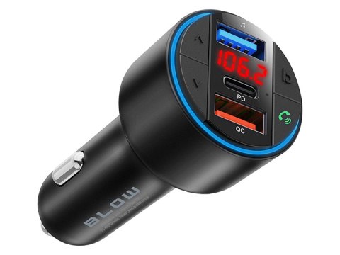 74-179# Transmiter fm blow bluetooth5.3+qc3.0+pd 30w v.2