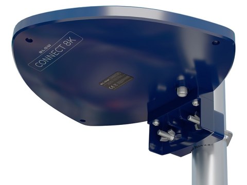 21-055# Antena dvb-t connect 8k aktywna zewnętrzna niebieska