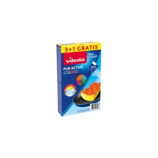 4x zmywaki Vileda Pur Active Colors