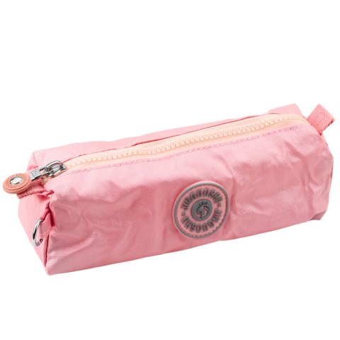 Piórnik Szkolny Organizer Jednokomorowy Różowy 21,5cm