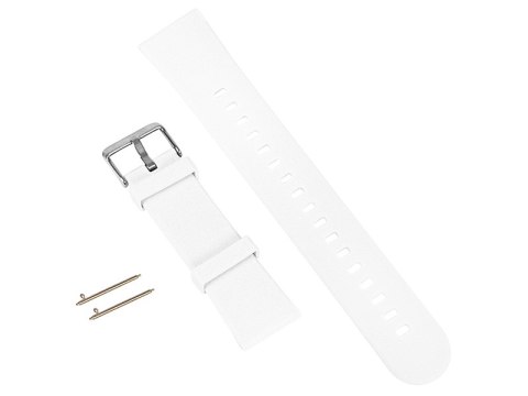 89-105# Pasek do smartwatch blow x18 x19 x21 biały silikonowy