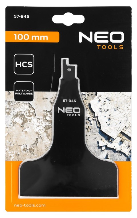 Skrobak do piły szablastej do cięcia w materiałach półtwardych 100 mm, HCS