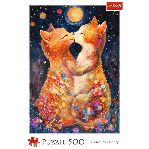 Puzzle - 500 - Pocałunek w Świetle księżyca - Trefl 37546