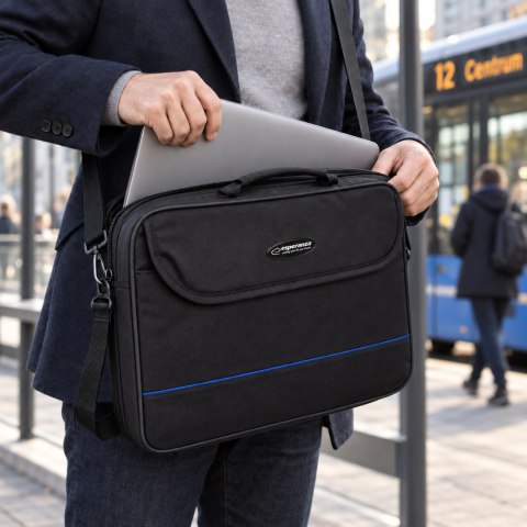 ET101B Esperanza torba na notebooka 15.6" classic blue