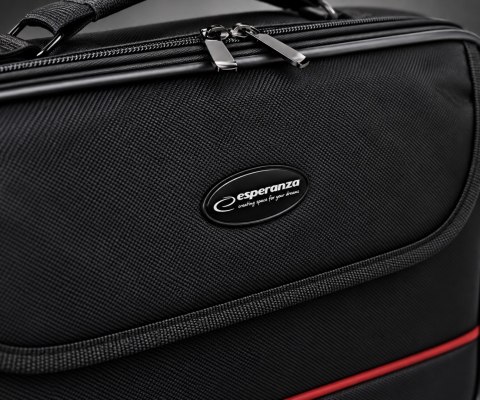 ET101R Esperanza torba na notebooka 15.6" classic red