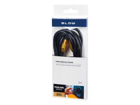 91-351# Przyłącze optyczne toslink 6mm 3,0m digital