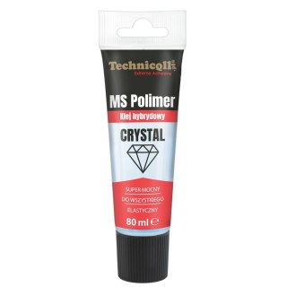91-486# Klej ms polimer crystal 80ml technicqll