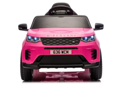 Pojazd Na Akumulator Land Rover Discovery DLS-K06 Różowy