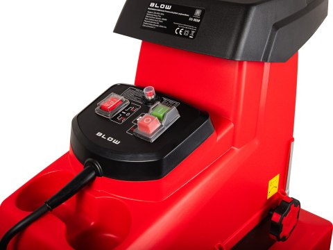 53-305# Rozdrabniacz elektryczny frezowy do gałęzi z pojemnikiem blow"